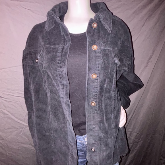 LA MIEL Jackets & Blazers - ✨ La Miel Oversized Washed Corduroy Shacket Jacket | Size L | 🧥